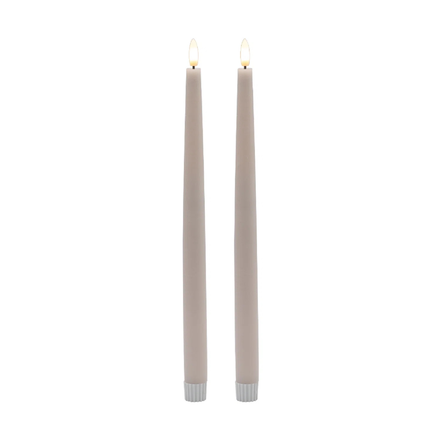 2 Pc Tall Flameless Taper Candle | AllModern