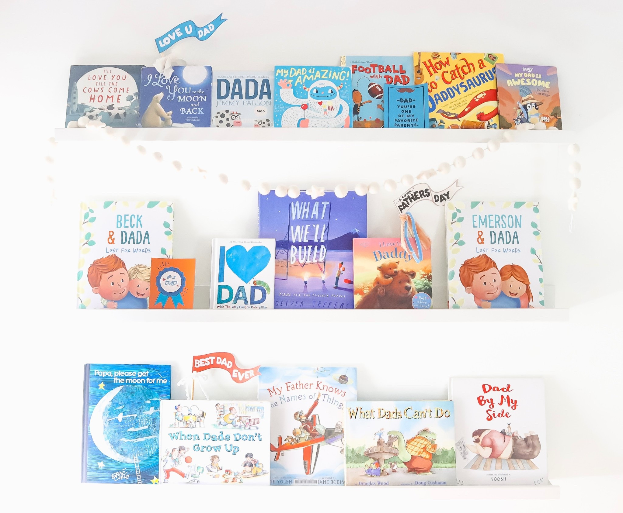 Father’s Day Bookshelf for kids to read with Dad

Books about dad / Father’s Day reads / kids books / children’s books / board books 

#LTKFamily #LTKKids #LTKSeasonal