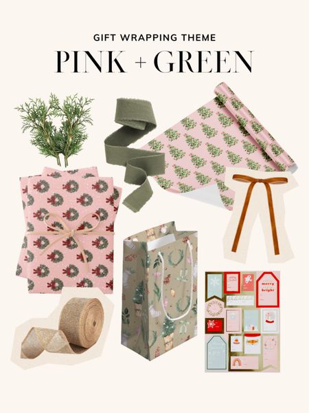Gift wrapping theme: pink and green ✨ holiday gift wrapping, holiday gift, holiday gifts, holiday gifting, holiday gift wrap themes, aesthetic gift wrapping, aesthetic holiday gift wrap, holiday gift wrap idea, Christmas gift wrapping ideas, Christmas wrapping, Christmas gift wrap, holiday wrap, holiday wrapping, Christmas wrapping paper, Christmas gift bags 

#LTKSeasonal #LTKGiftGuide #LTKHoliday