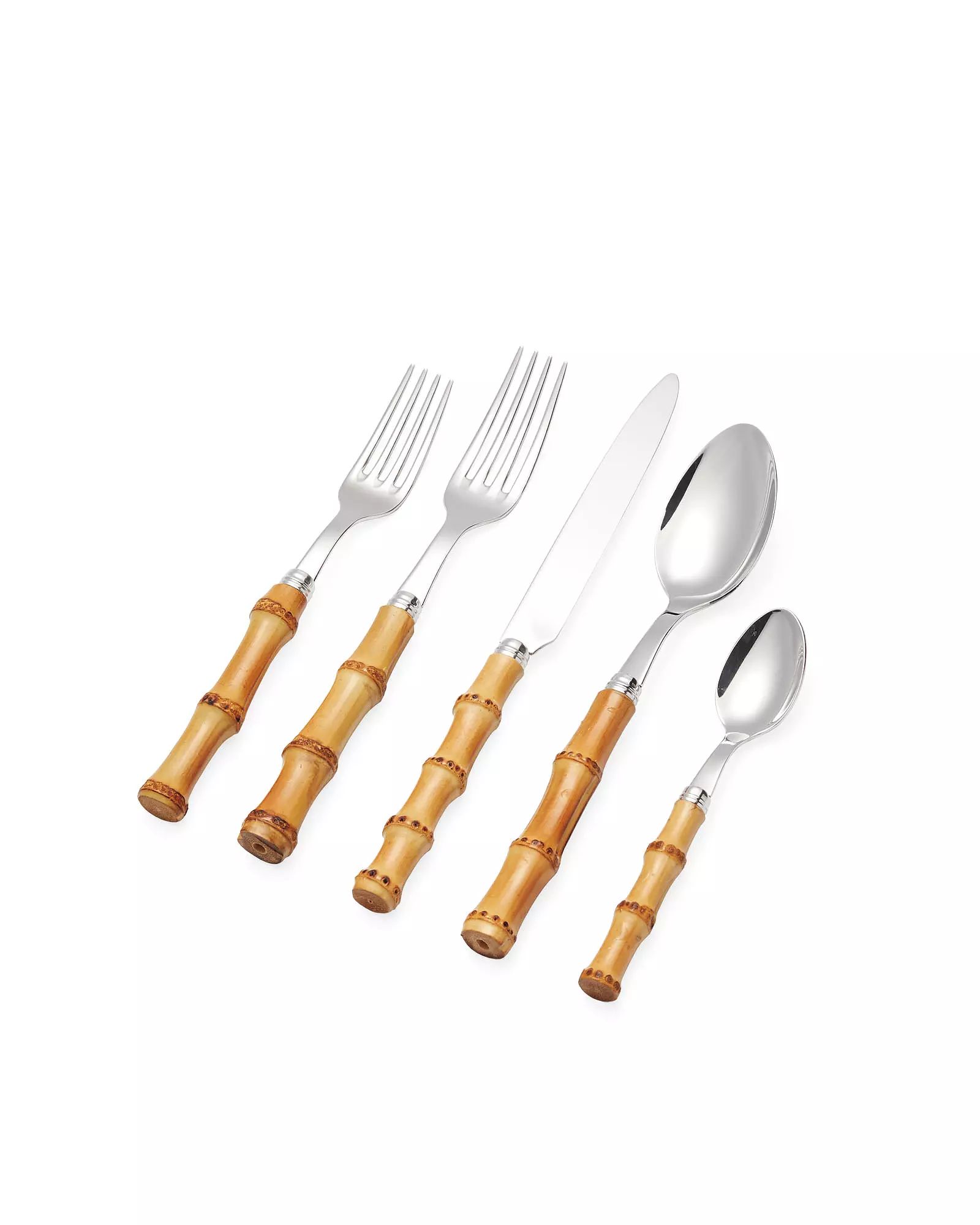 Bamboo 5 Piece Place Setting | Serena and Lily