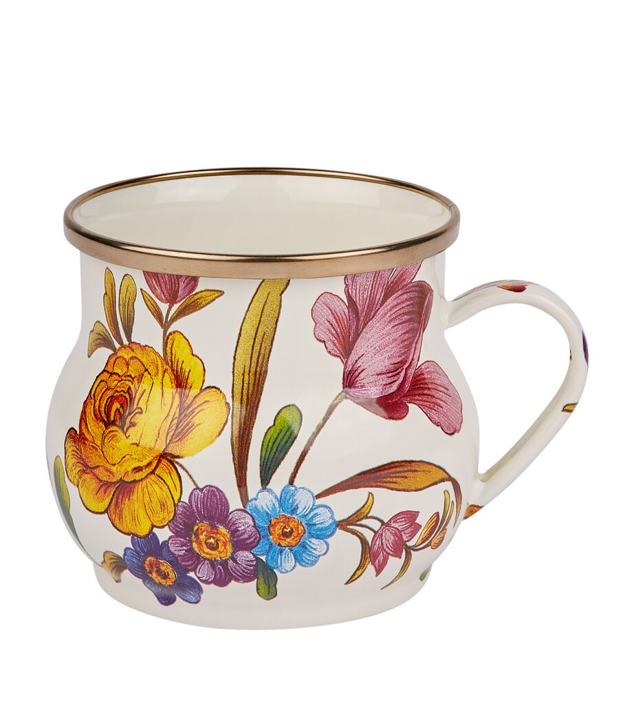 Flower Market Enamel Mug (9cm) | Harrods