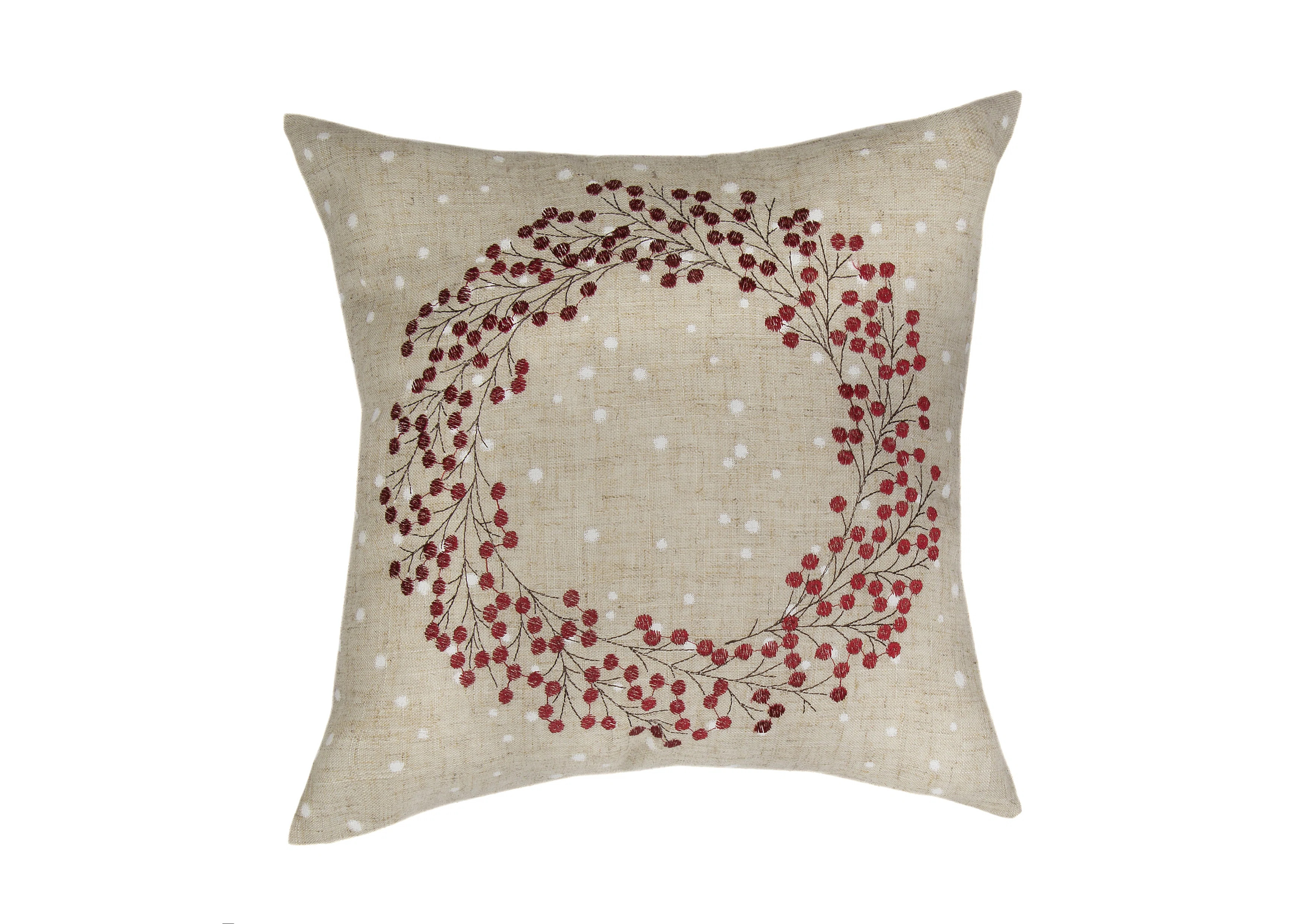 Embroidered Throw Pillow | Wayfair North America