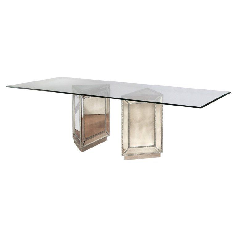 Bassett Mirror Murano Dining Table | Walmart (US)