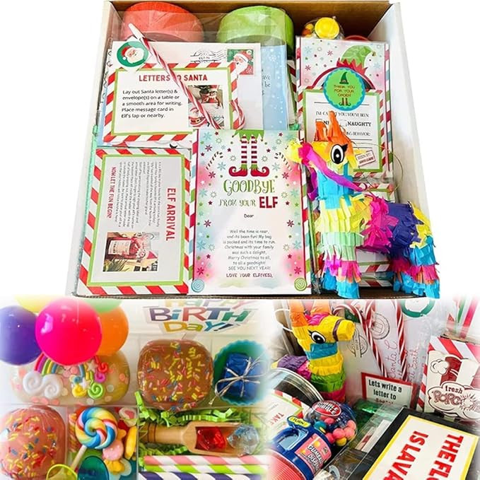 2022 Elf Kit 24 Days of Christmas,Christmas Elf Kit,elf on the shelf,Christmas Activities,Best Ch... | Amazon (US)
