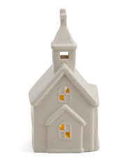 Led Porcelain Church | TJ Maxx