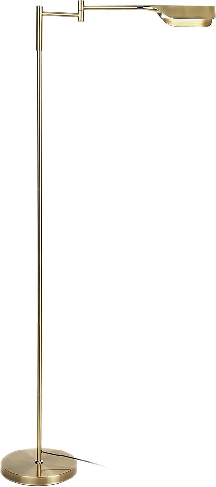 Brightech Leaf Pharmacy LED Reading Lamp, Dimmable Floor Lamp with Easy Rotation over Chair or De... | Amazon (US)