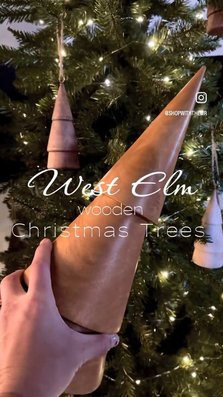So in love with these @westelm wooden Christmas tree ornaments and decor… and they’re on sale! 

This year, the vibe is a bit different. I’m going for a neutral, minimalistic look that can easily transition into next year (maybe not)... but at least the option is there 😝. 

Hope this inspires you to step away from the traditional Christmas decor. 

Happy Decorating! 🤗

#LTKhome #LTKSeasonal #LTKHoliday