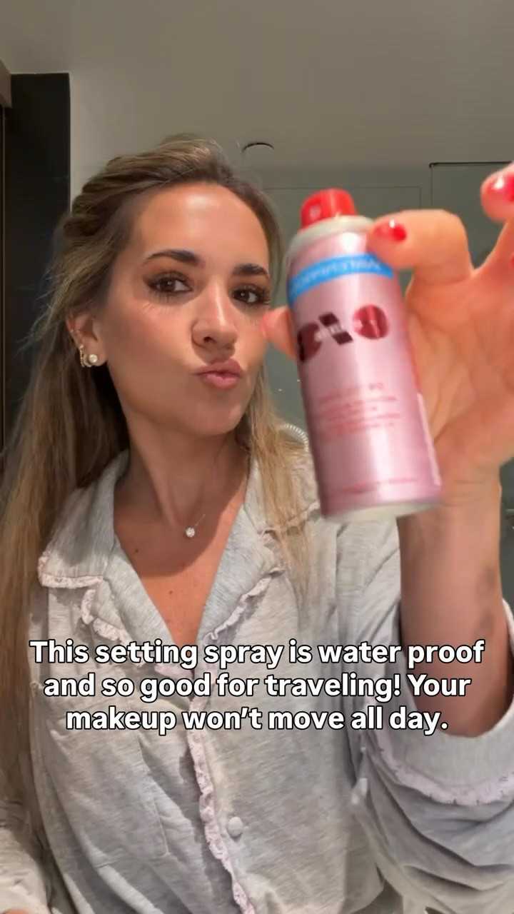 The best setting spray for traveling!! My makeup never moves. 

setting spray, travel makeup essentials, long-lasting makeup fix

#LTKBeauty #LTKselfcare #LTKmomlife