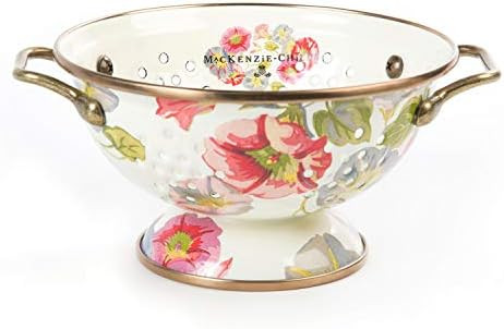 MacKenzie-Childs Butterfly Morning Glory Collection, Decorative Kitchen Strainer, Small 6.25" dia... | Amazon (US)