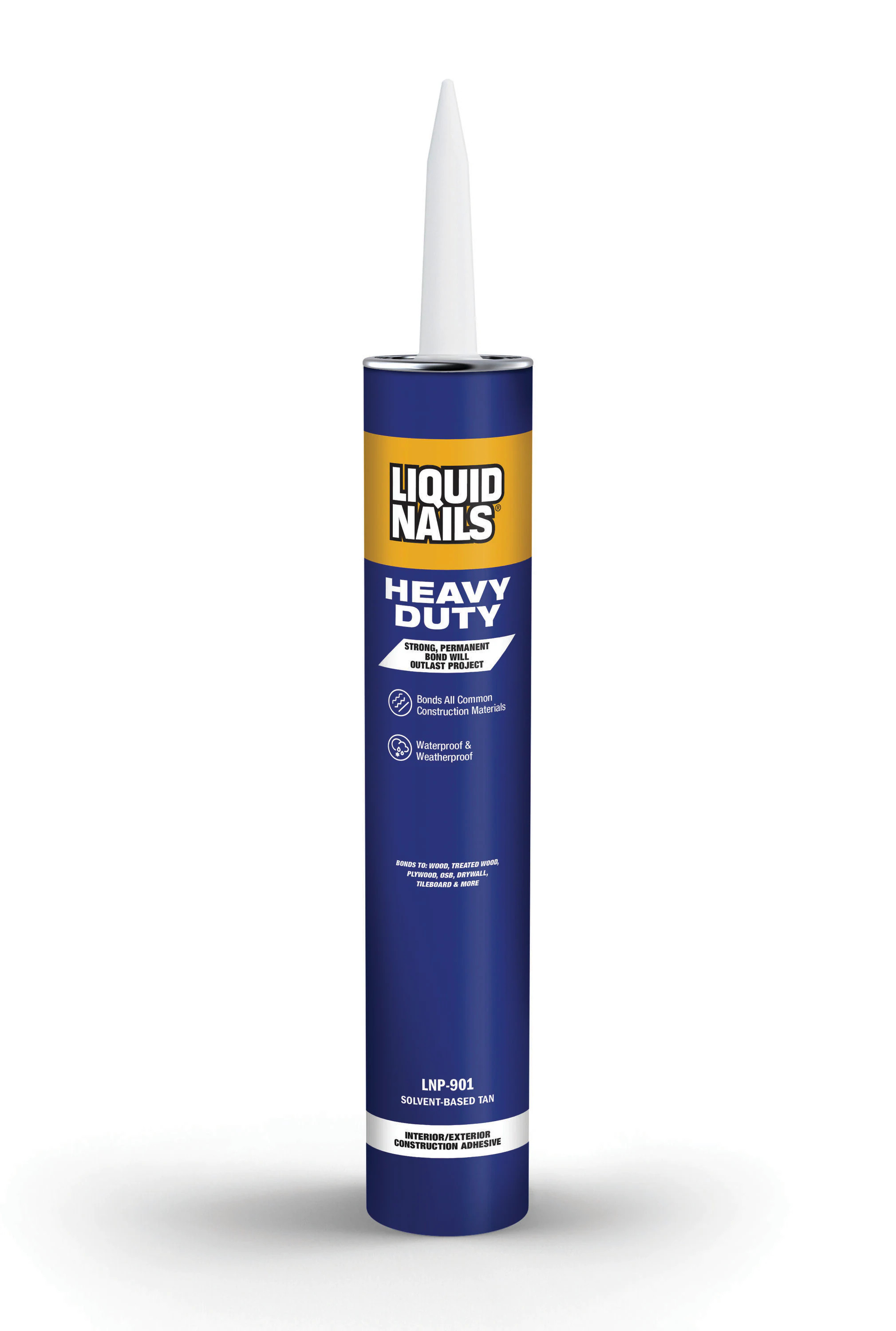 LIQUID NAILS Solvent Off-white Multi-use Interior/Exterior Construction Adhesive ( 28-fl oz Fluid Oz) | LN-901 | Lowe's