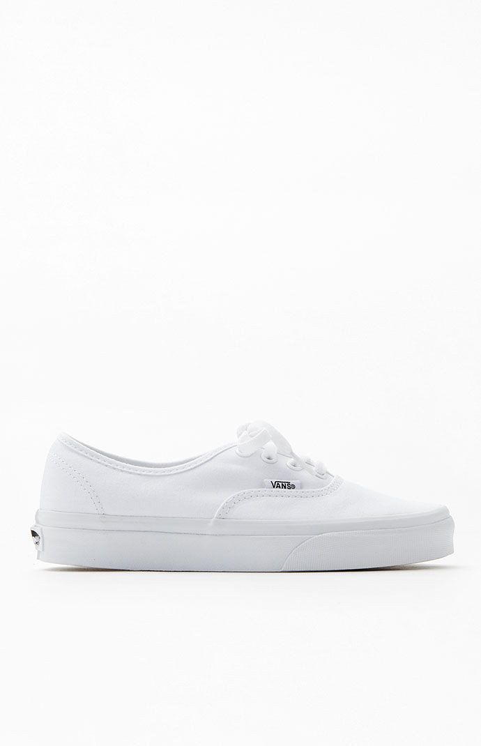 Vans Mens Authentic White Shoes size 11 | PacSun