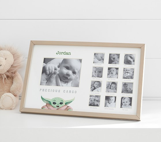 Star Wars™ The Mandalorian™ Grogu™ First Year Frame | Pottery Barn Kids