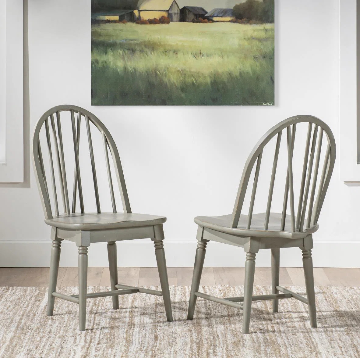 Country Living Vintage Market Windsor Side Chair (Set of 2) | Wayfair North America