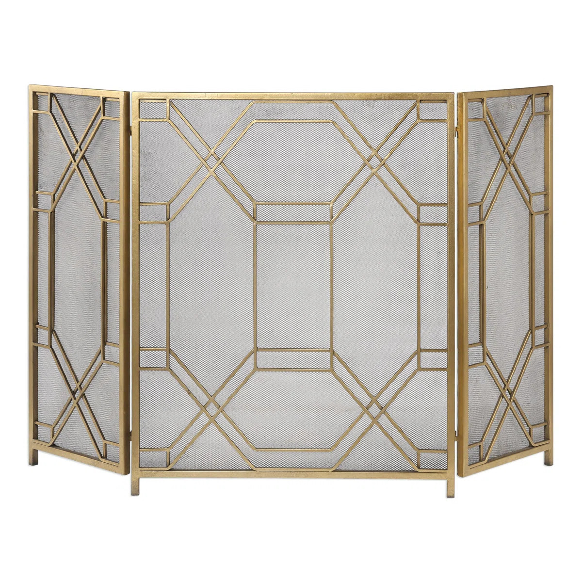 Hadlock Iron Fireplace Screen | Wayfair North America