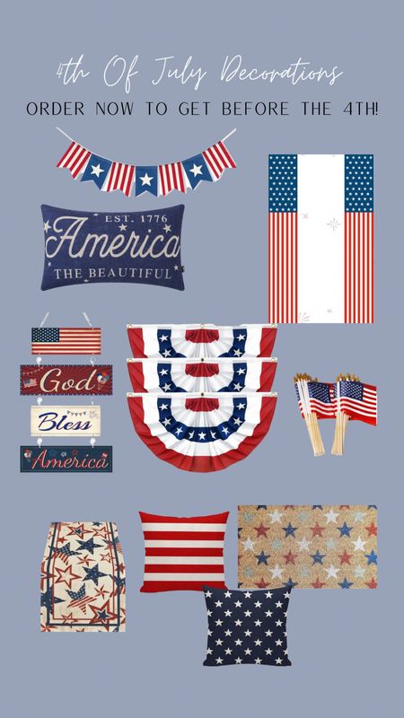 Amazon 4th of July Decor



Affordable 4th of July decorations. Trending American decor for less.

#LTKfindsunder50 #LTKhome

#LTKSeasonal