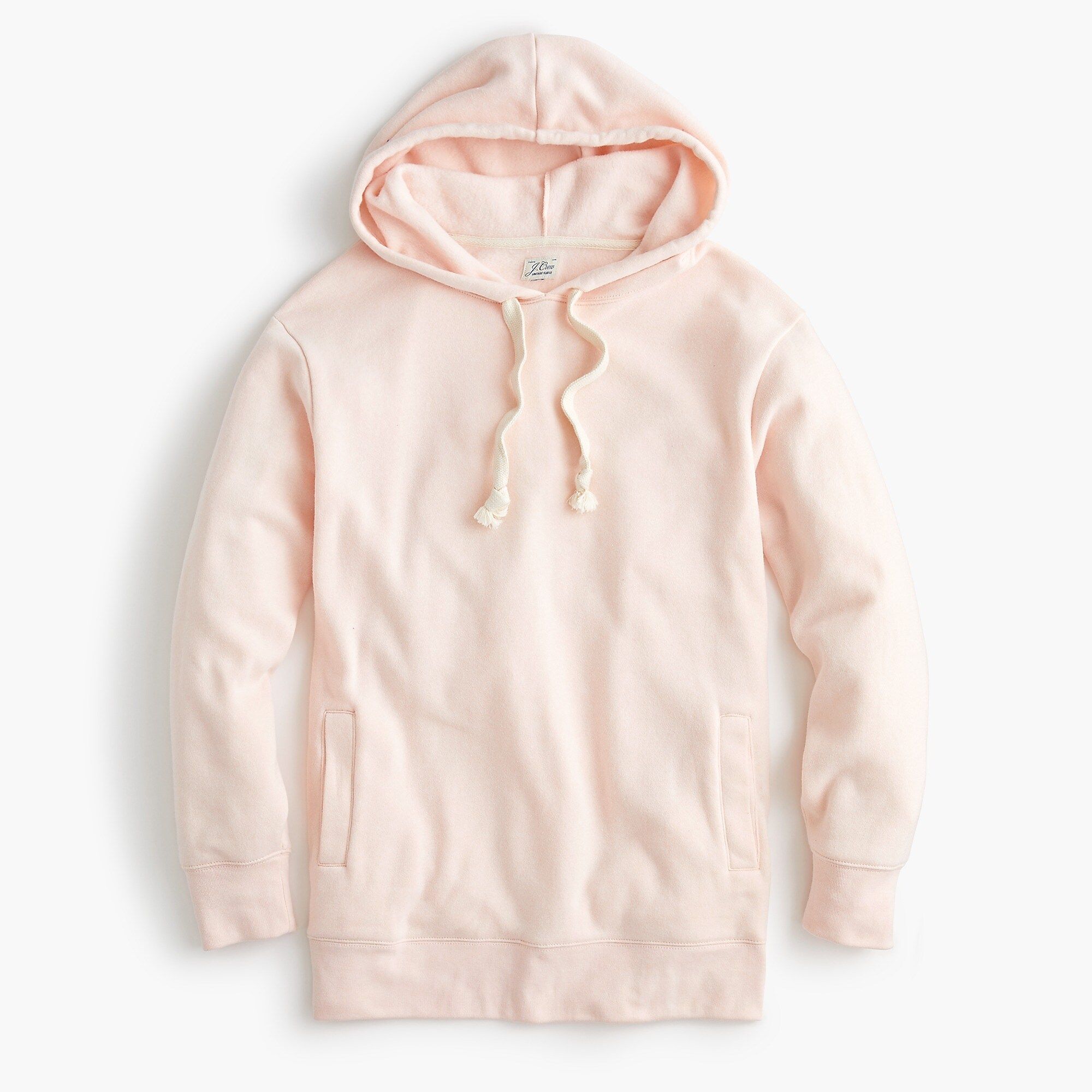 Tunic hoodie sweatshirt in fleece | J.Crew US