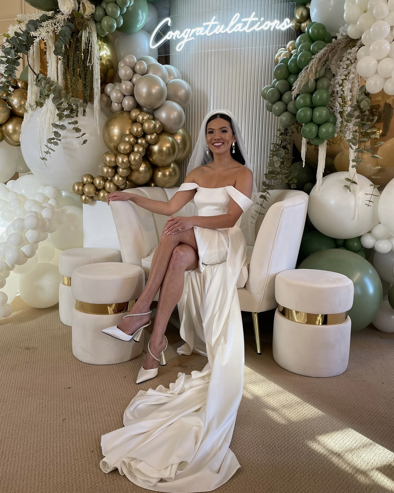 Wedding day and after party outfits!