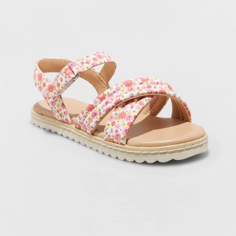 Toddler Girls' Chloe Ankle Strap Sandals - Cat & Jack™ | Target
