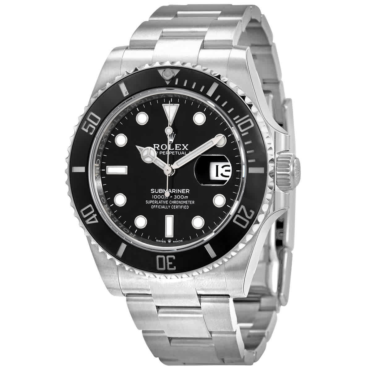 Rolex Submariner Automatic Chronometer Black Dial Mens Watch 126610LNBKSO | Jomashop.com & JomaDeals.com