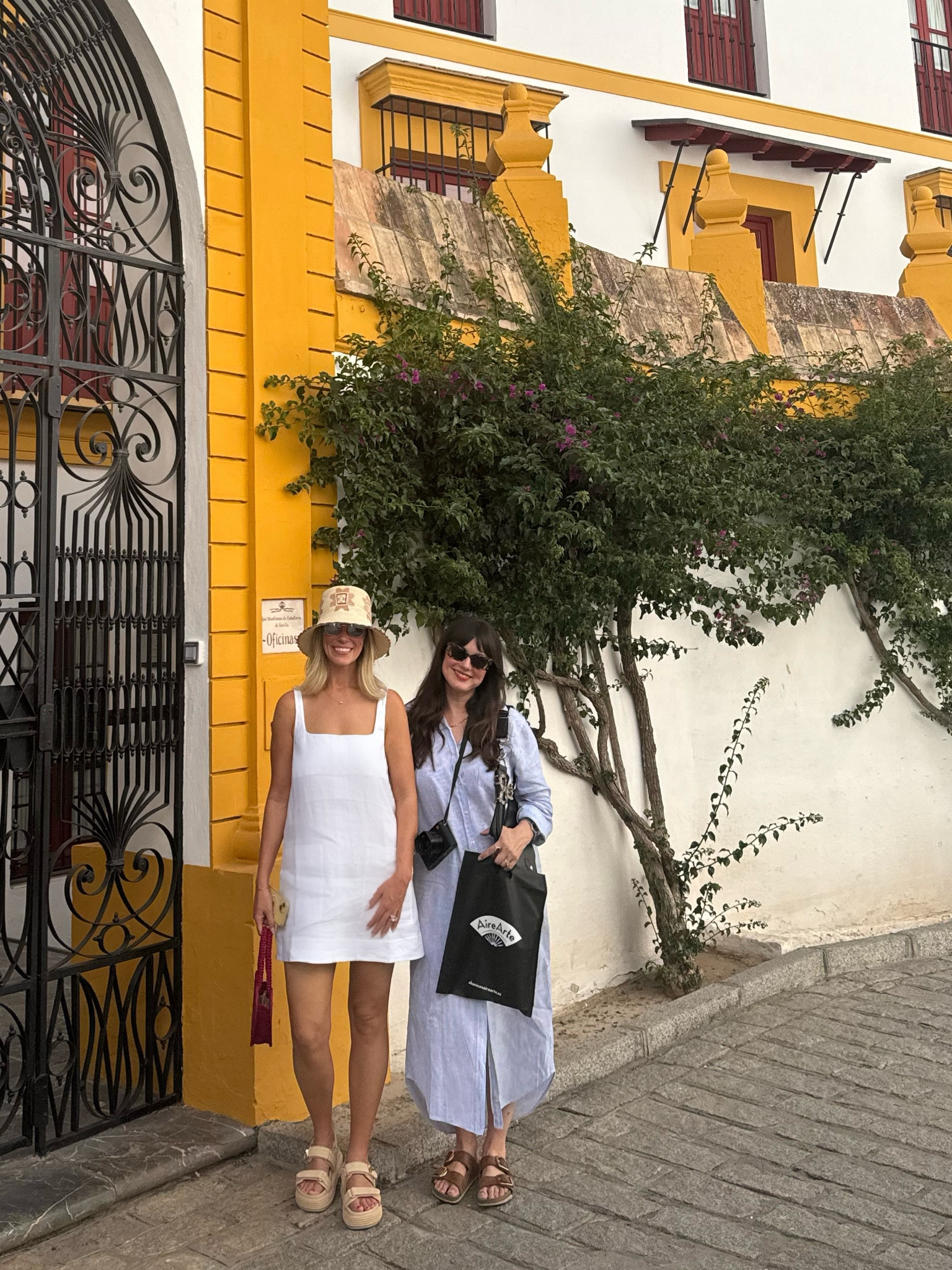 Day 1 in Spain! Exploring Seville ❤️ walked around in these raffia platforms ALL day and they are so comfy. Also the bucket hat is packable and keeps its shape 🙌🏻

#LTKShoeCrush #LTKOver40 #LTKTravel
