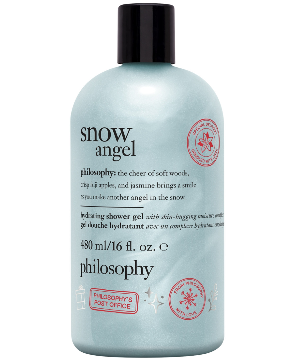 philosophy Snow Angel Hydrating Shower Gel, Bubble Bath, & Shampoo, 16 oz. | Macy's