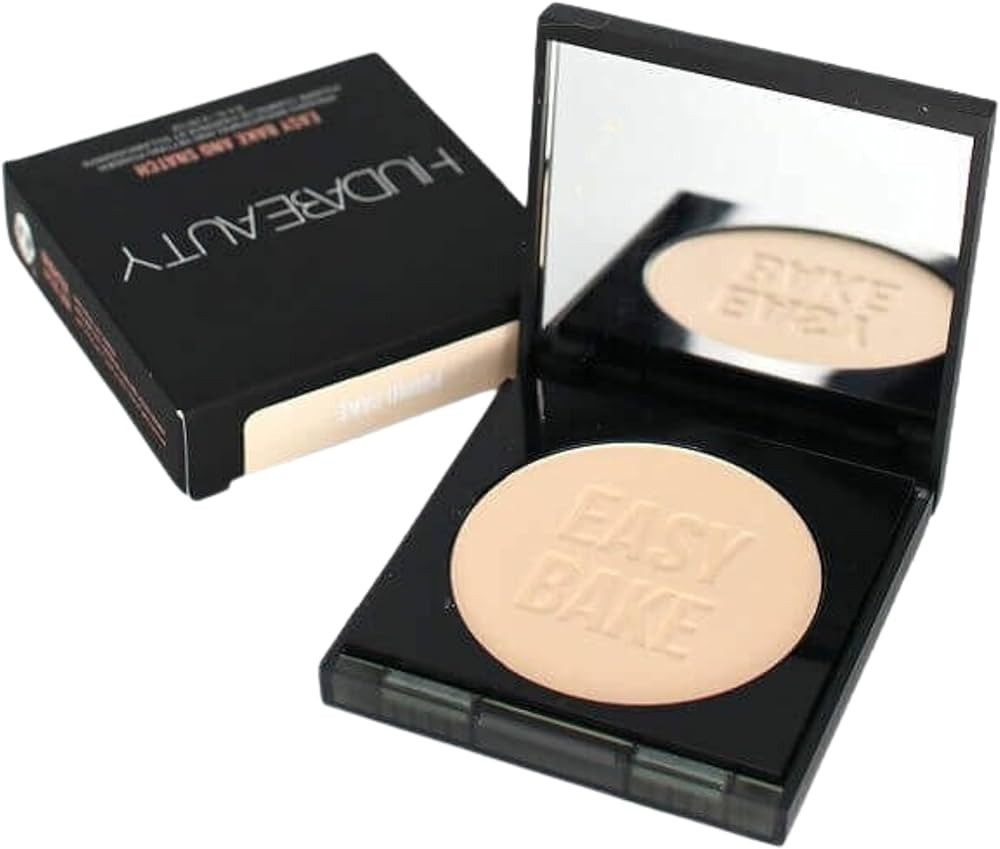HUDA BEAUTY Easy Bake and Snatch Pressed Talc-Free Brightening and Setting Powder Poundcake | Amazon (US)