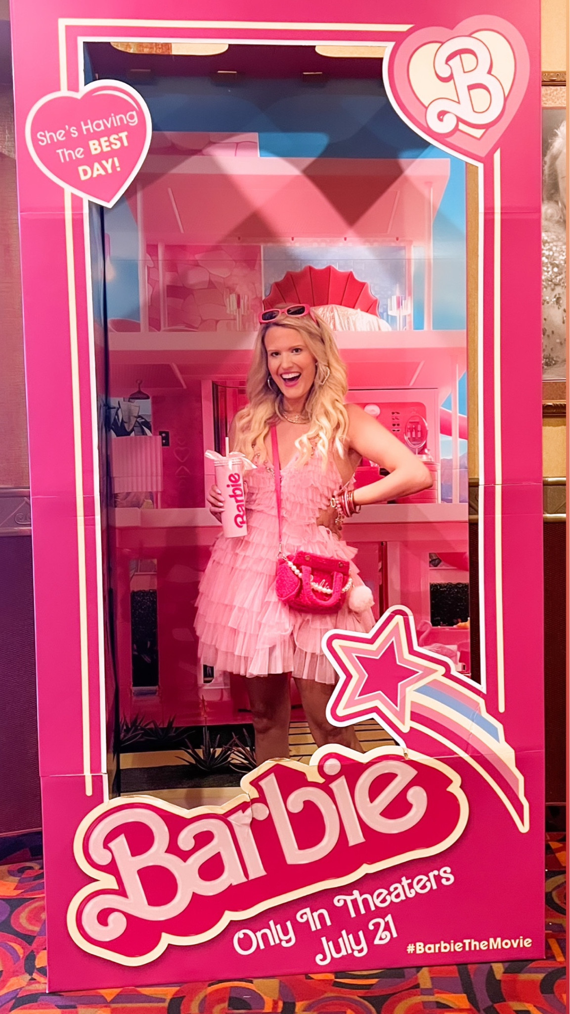 Barbie dress
Summer dress
Vacation dress
Barbie core
Pink puff heels 
Amazon Barbie sunglasses 


#LTKunder50 #LTKshoecrush #LTKunder100