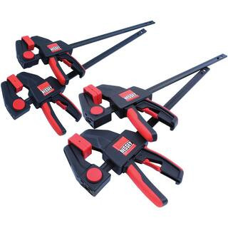 BESSEY Trigger Clamp Set Containing 2 Each of EHKM06 and EHKL12 (4-Piece) RES01 - The Home Depot | The Home Depot
