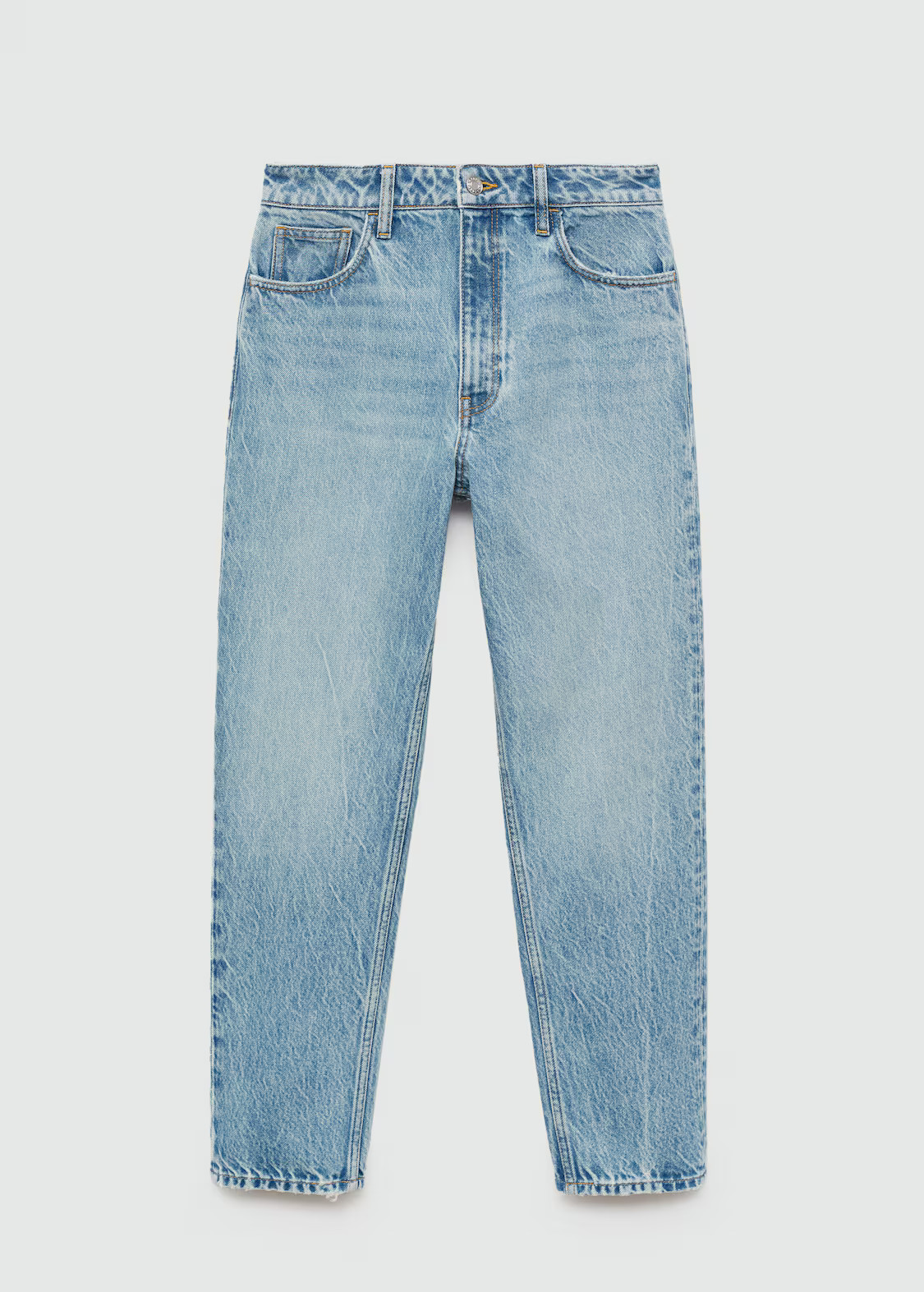 Mom2000 high-rise jeans - Woman | MANGO United Kingdom | MANGO (UK)