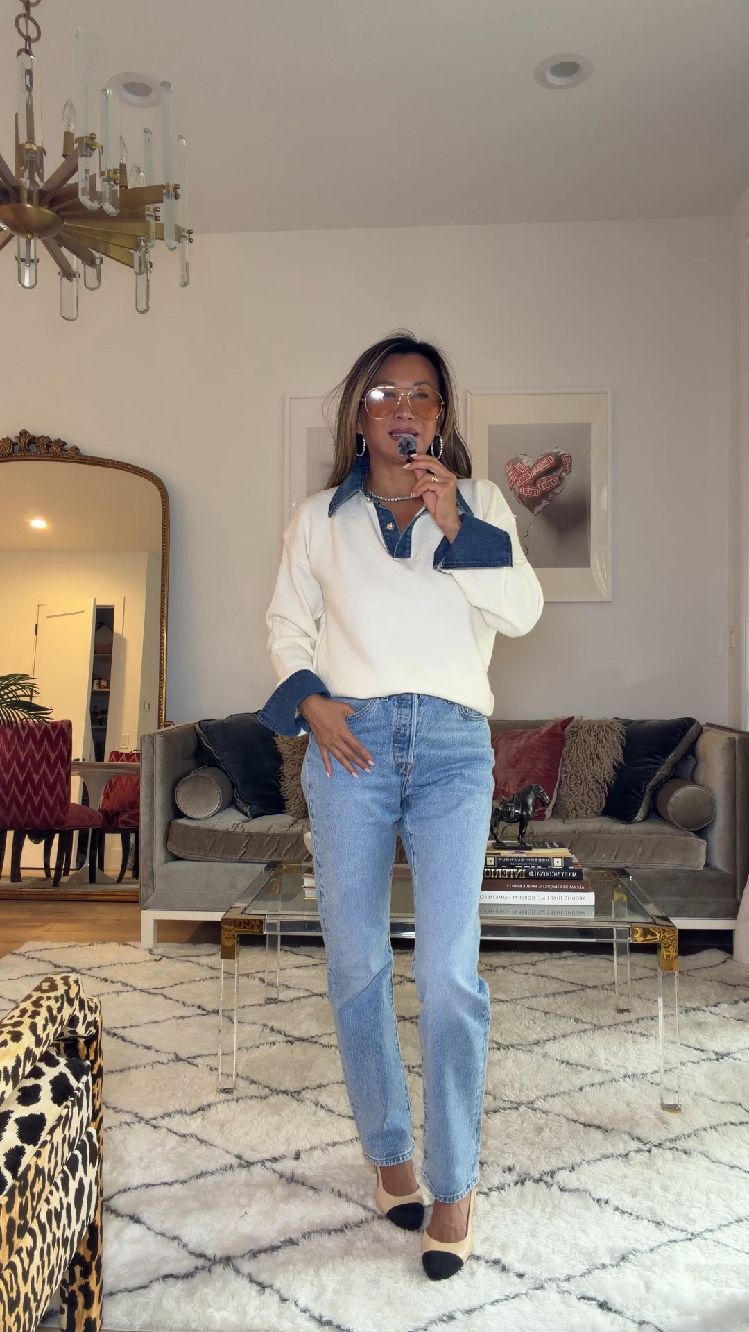 Amazon Ralph Lauren looking sweater polo top and fav Levi jeans

#LTKgrwm #LTKootd