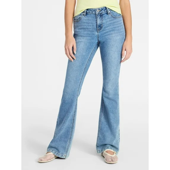 No Boundaries Bootcut Jeans, 32.5'' Inseam, Women's 00-18 | Walmart (US)