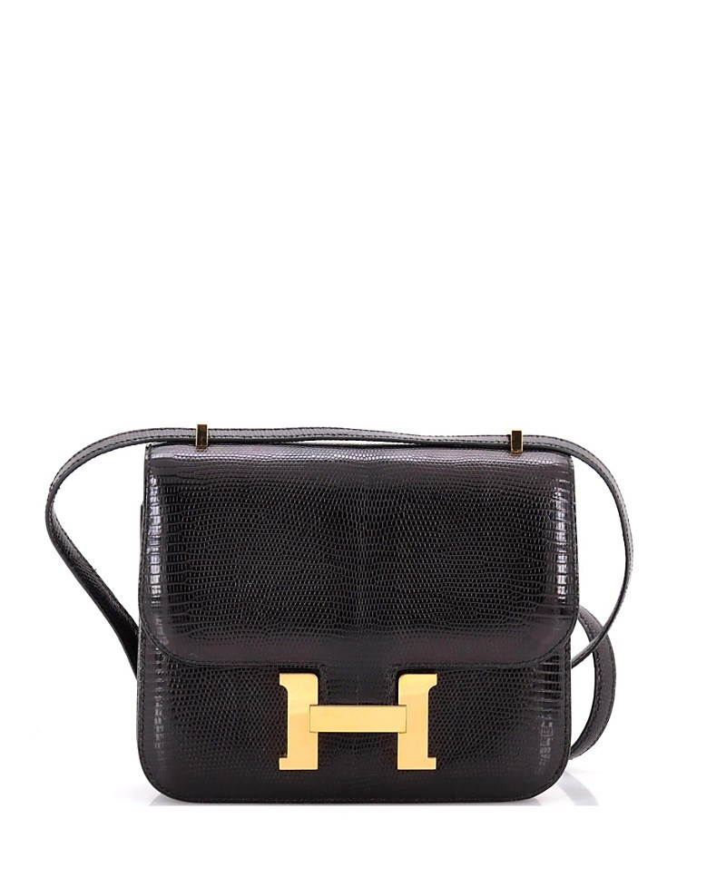 Pre-Owned HERMES 18 Constance Nm Bag Lizard | Bloomingdale's (US)