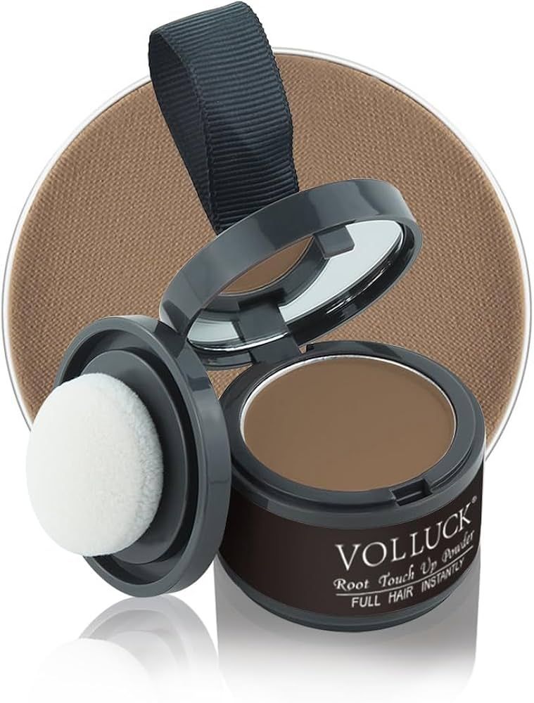 VOLLUCK Root Touch Up Hair Powder Root Cover Up Hairline Shadow Powder Stick, Root Touch Up Dark ... | Amazon (US)