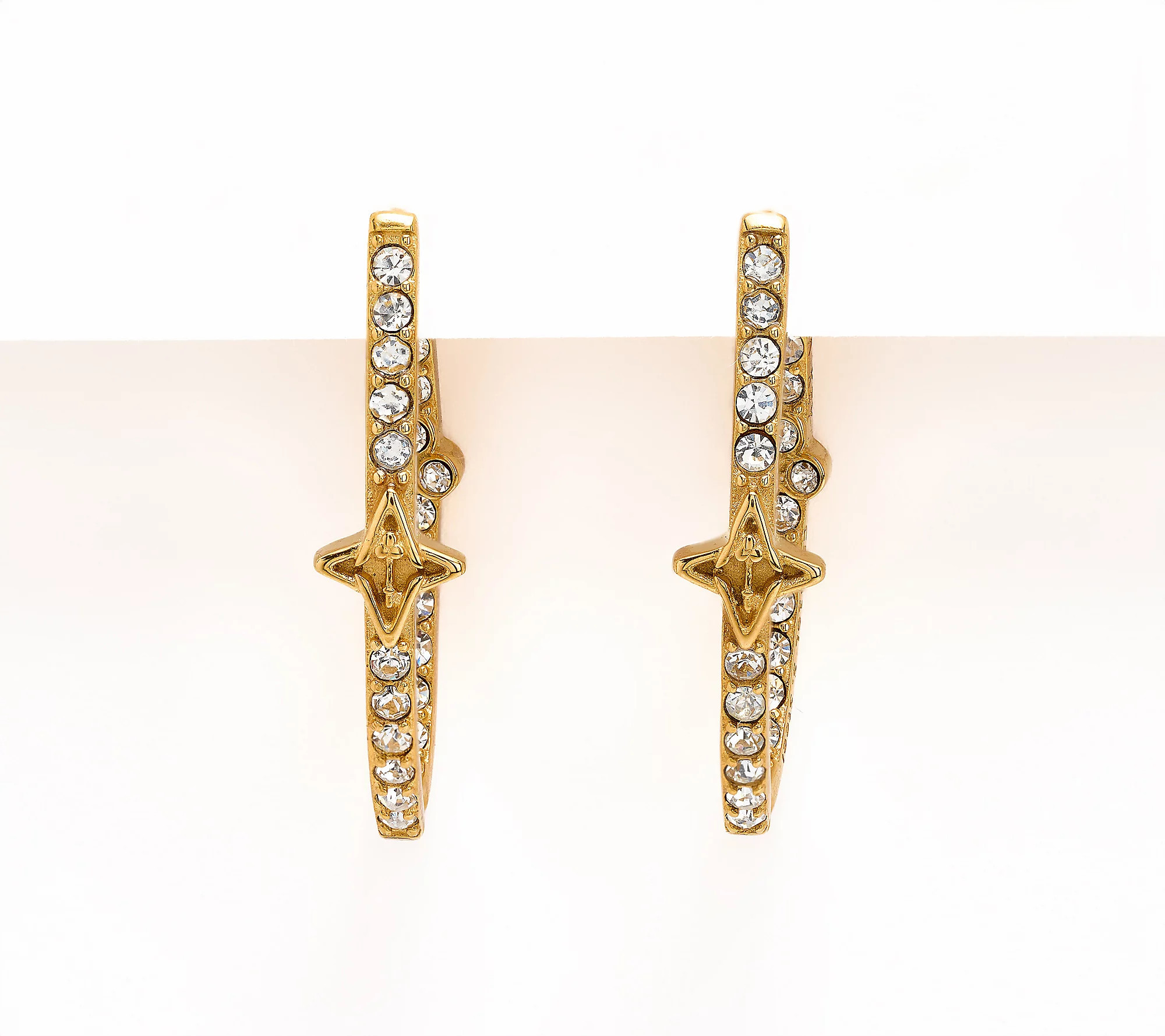 Valencia Key x Sandra Bennett Reversible 1"" Limitless Hoops | QVC