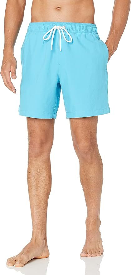 Amazon Essentials Men's 7" Quick-Dry Swim Trunk | Amazon (US)