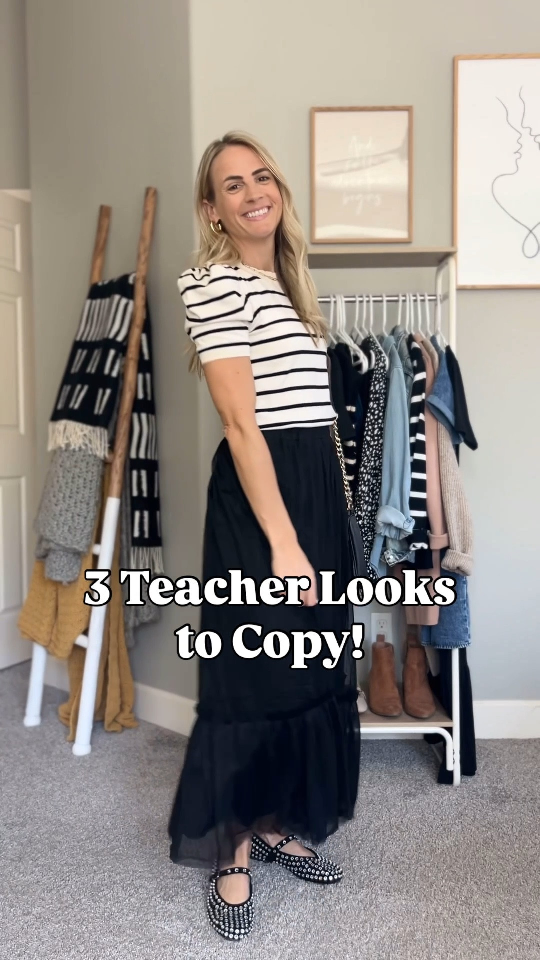 Teacher outfit ideas, fall workwear 