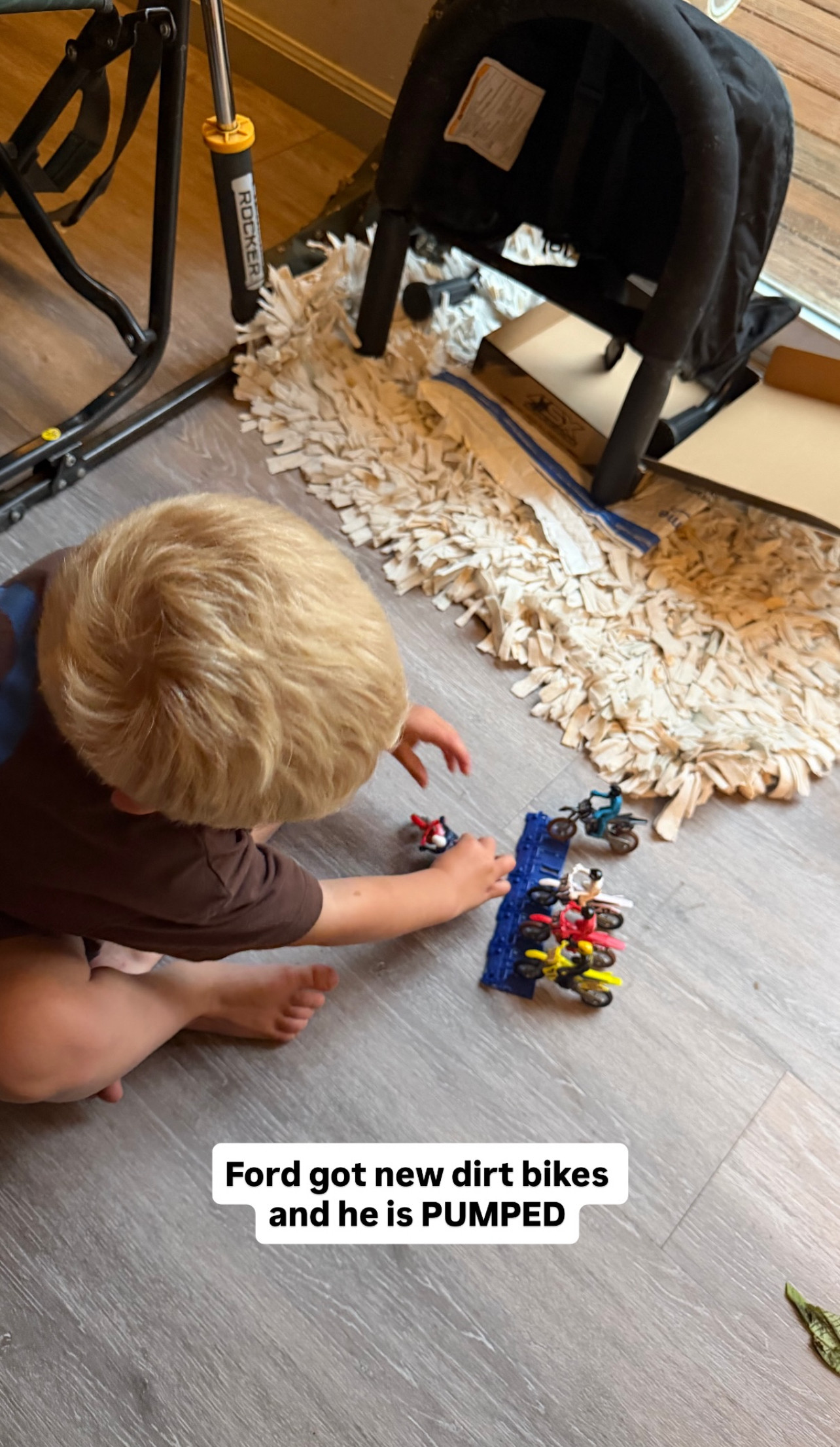 Ford LOVES these!! Such a fun toy for a toddler! Would also make a perfect gift 🏍️🤎  

 #LTKmomlife #LTKKids