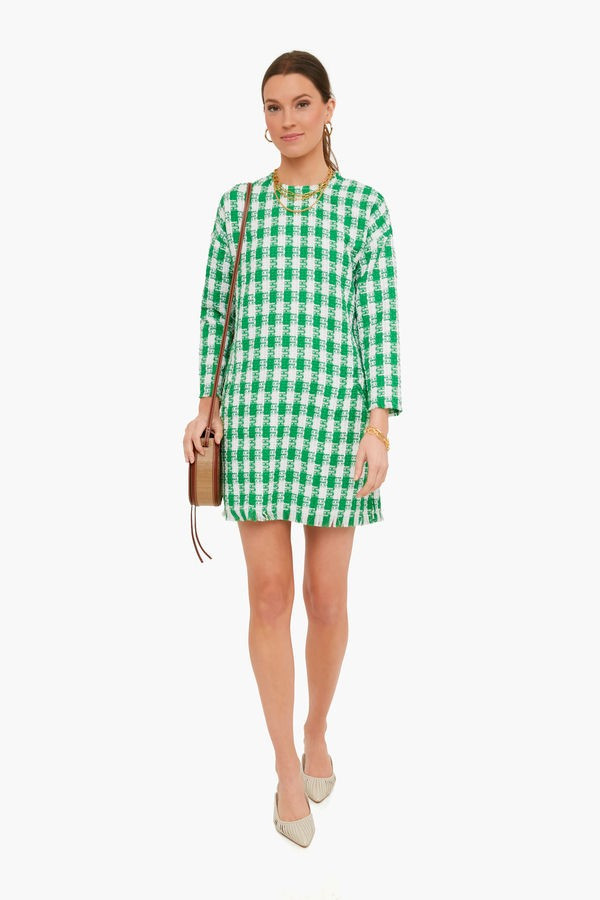 Emerald Green Georgette Dress | Tuckernuck | Tuckernuck (US)