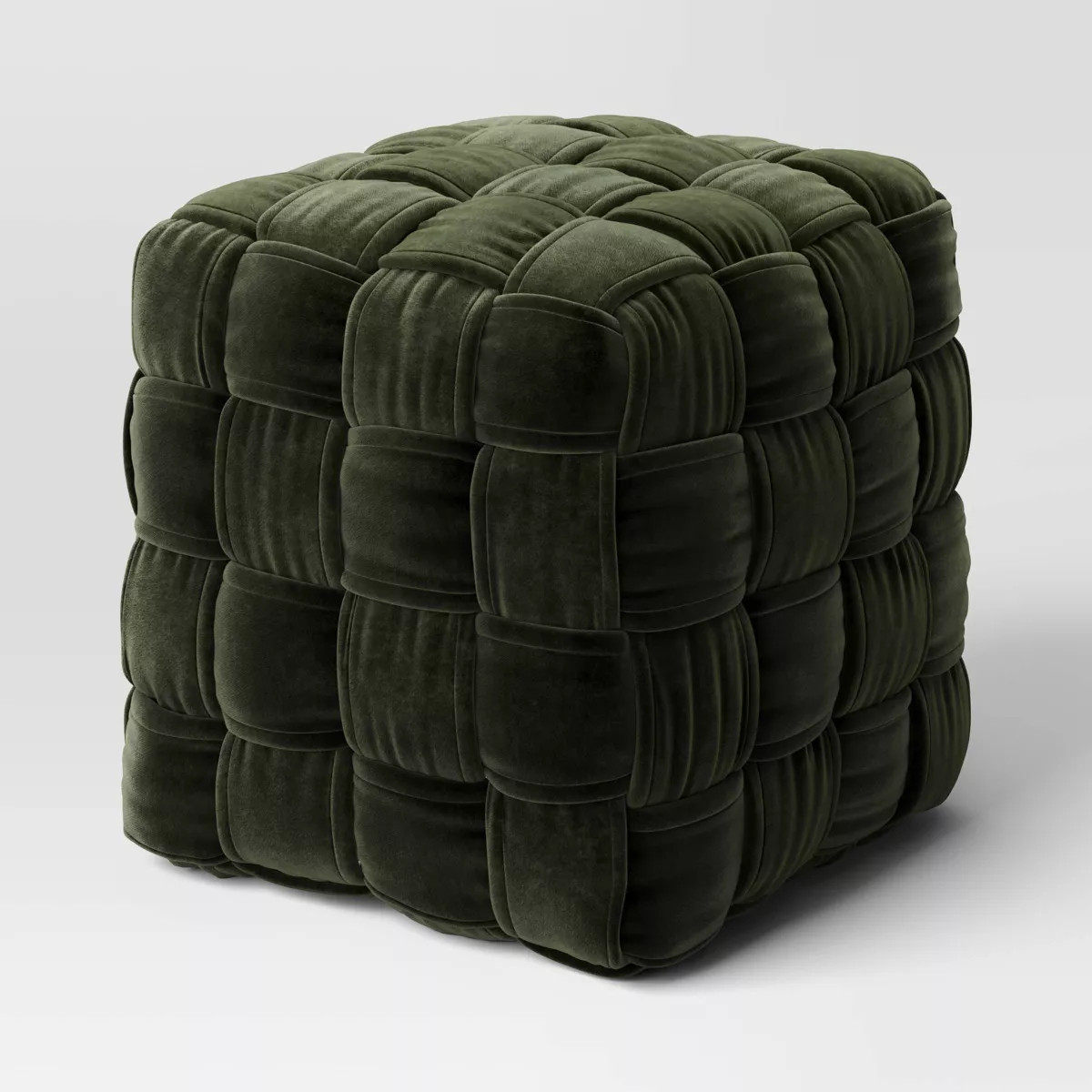 Square Woven Pouf Ottoman - Threshold™ | Target