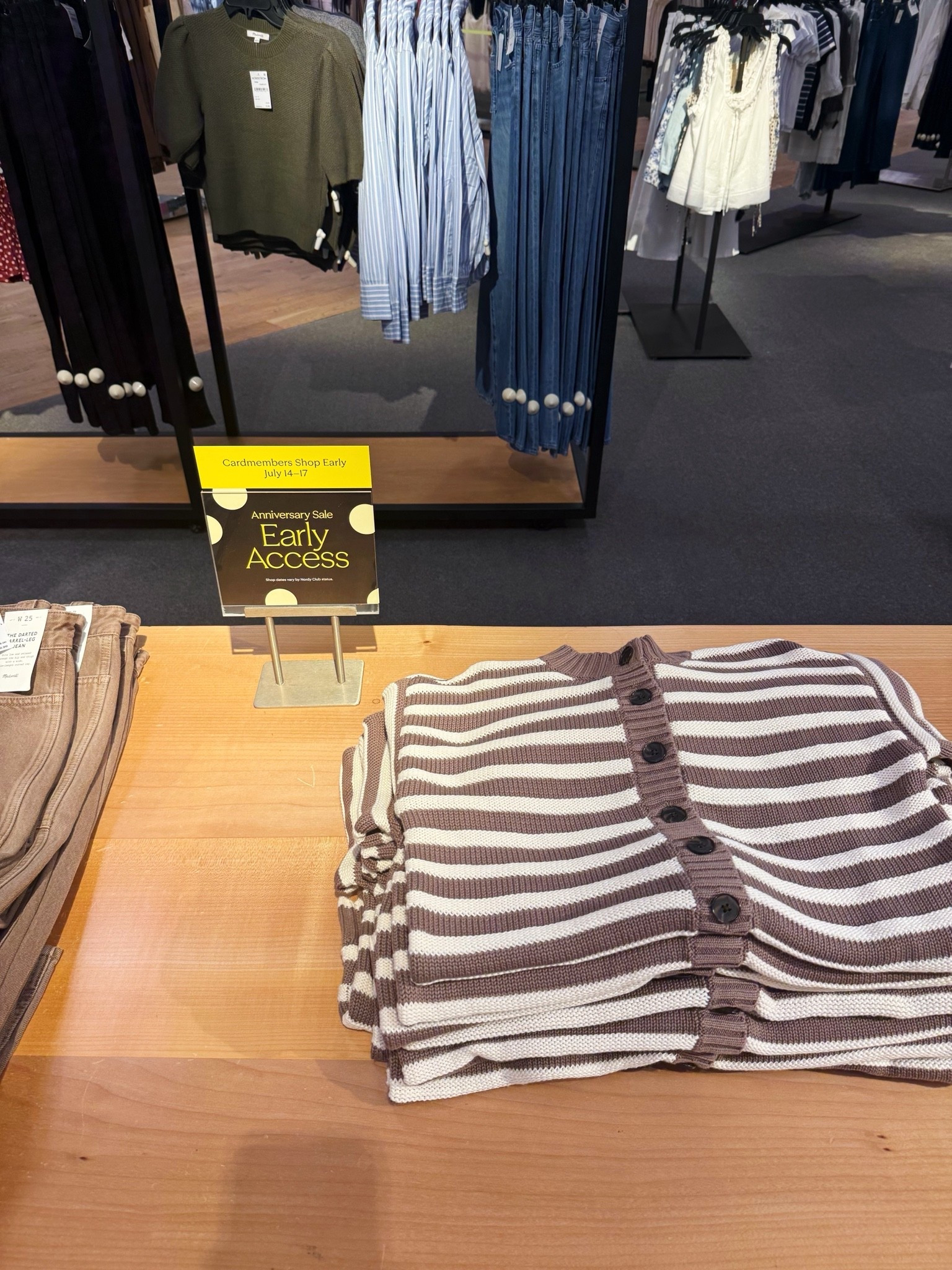 Striped sweater perfect for  layering! Shop the Anniversary Sale at Nordstrom!