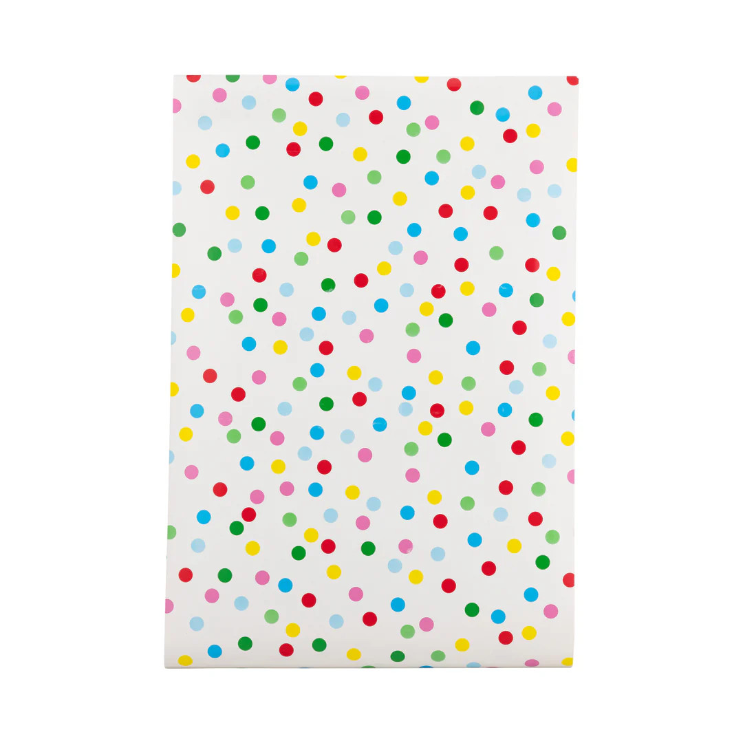 Bright Birthday Polka Dot Table Runner | My Mind's Eye