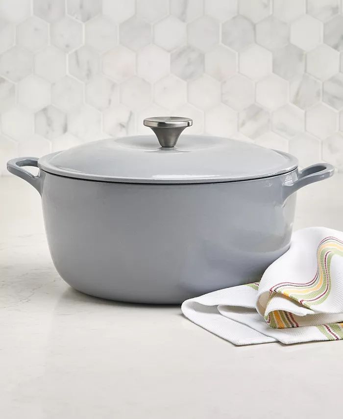 Enameled Cast Iron 6-Qt. Round Dutch Oven, Created for Macy's | Macy's