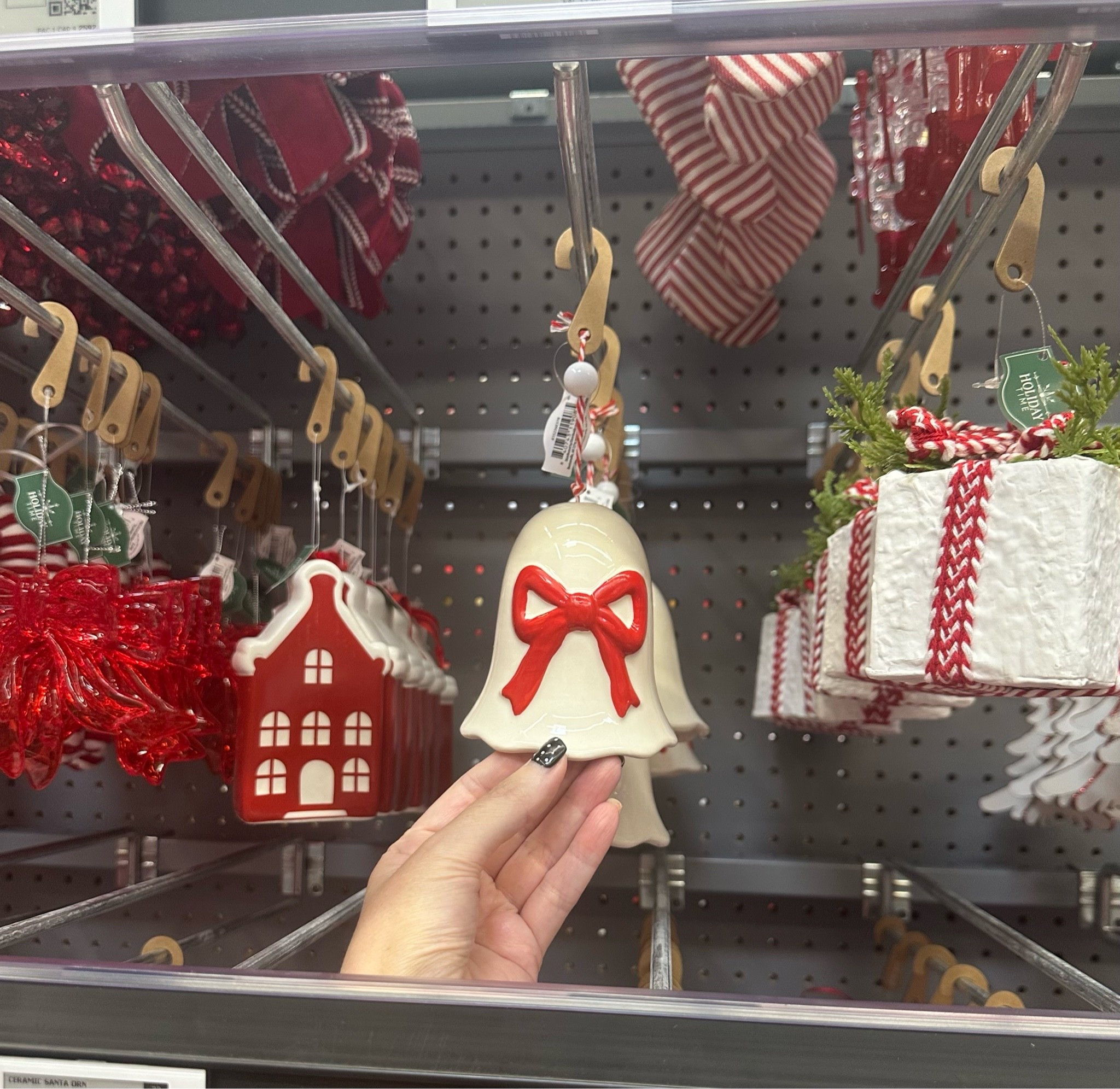 More Walmart Christmas Ornaments 

Red Bow Christmas Ornament. Red and White Ceramic House Christmas Ornament. Red and White Bell with Bow Christmas Ornament. Red/White/Green Gift
Box Christmas Ornament. 

Christmas Tree. Christmas Tree Ornament. Trim the Tree. Deck the Halls. Christmas Decorations. Traditional Christmas.

#LTKSeasonal #LTKHome