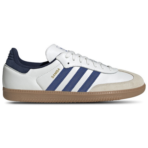 adidas Originals Mens adidas Originals Samba OG - Mens Shoes White/Team Royal Blue/Night Indigo Size 9.0 | Champs Sports