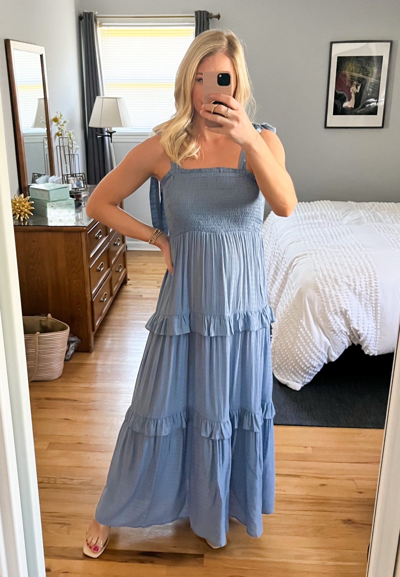 Wedding season…. The new Wedding collection from Cupshe has so many dresses perfect for brides and her guests! Code jacqueline15 saves on orders $65+  Size small in this gorgeous tie shoulder maxi! Love the ruffles! 

#LTKSeasonal #LTKunder50 #LTKwedding