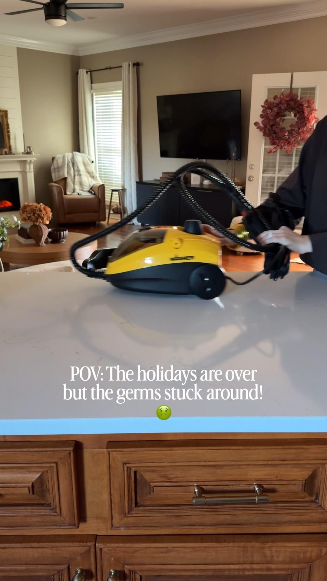 POV: The holidays are over but the germs stuck around! 🤢

The Wagner 925e Steam Cleaner is here to save the day! Kills 98.9% of germs with chemical free steam. I call that a win! 🙌

Even better…it’s on SALE! 🎉 

#LTKHome #LTKSaleAlert #LTKmomlife