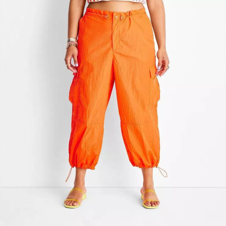 Women's Utility Nylon Cargo Pants - Future Collective™ with Alani Noelle | Target