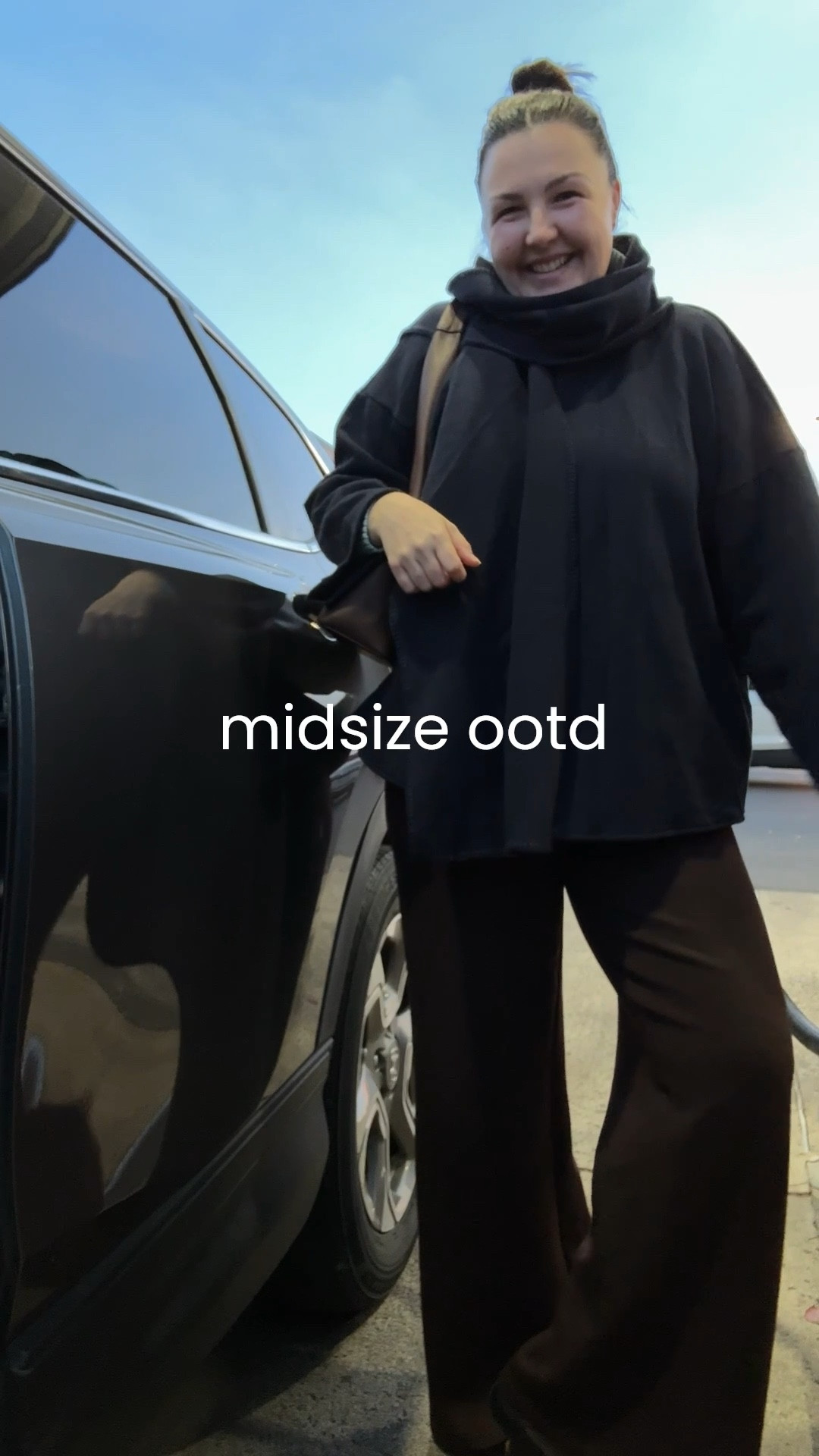 Cozy midsize ootd wearing my scarf poncho from ogl on sale for Cyber Monday!

#LTKMidsize #LTKFindsUnder100 #LTKootd