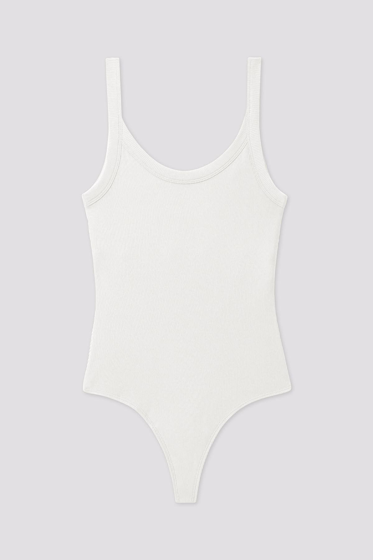 Ivory Coco Scoop Bodysuit — Girlfriend Collective | Girlfriend Collective