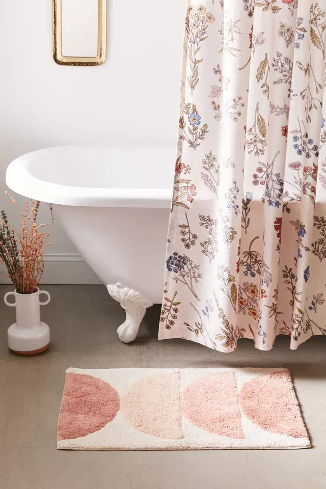 Semicircle Vista Bath Mat | Urban Outfitters (US and RoW)